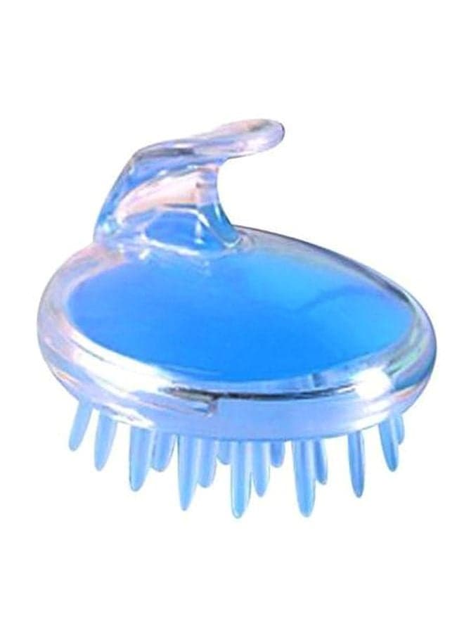 Silicone Massager Brush Blue Hair Combs