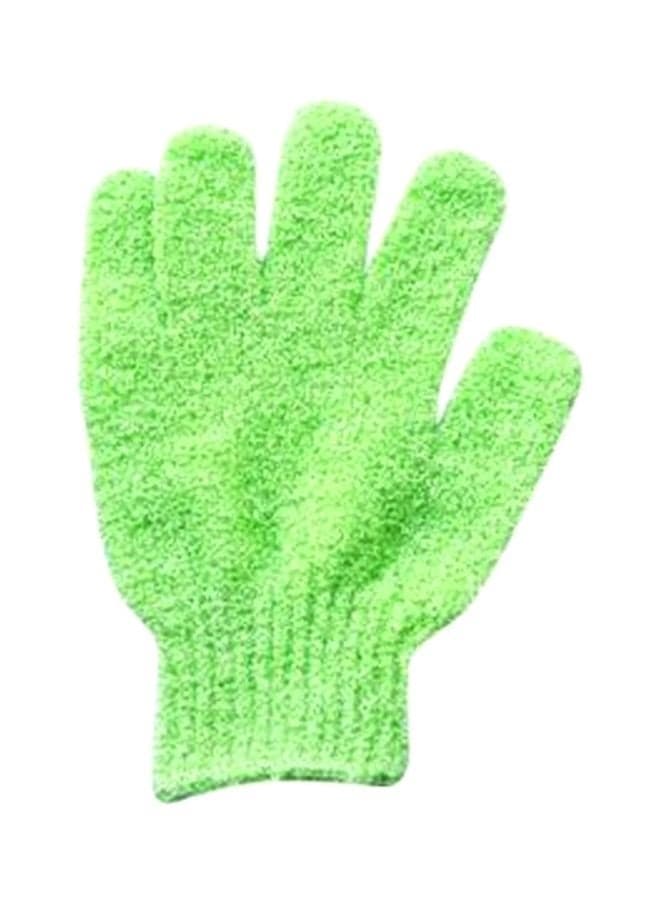 Exfoliating Body Scrub Gloves Green Bath Gloves