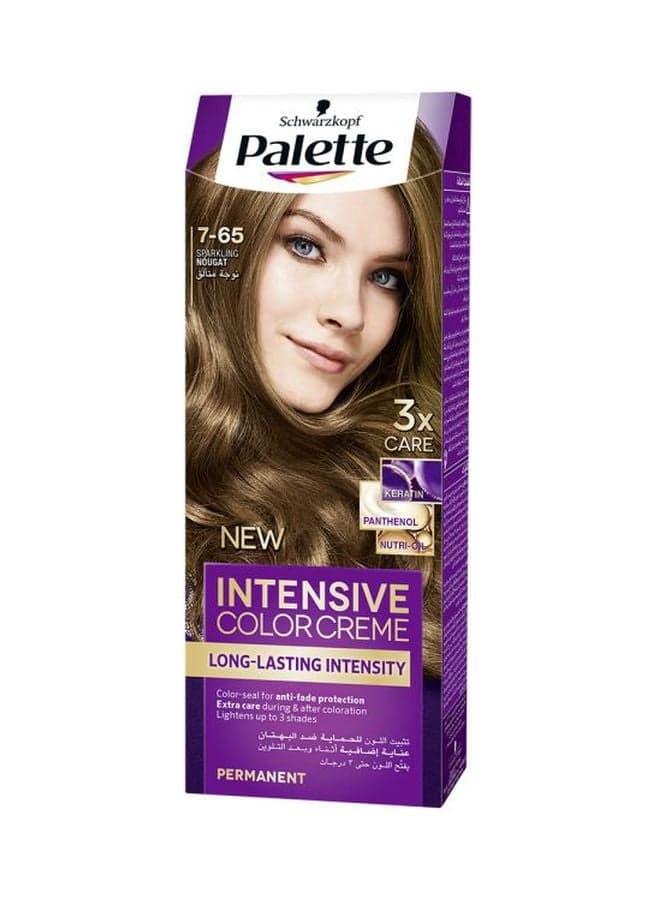 Intensive Colour Cream 7-65 Brown Chemical Hair Dyes