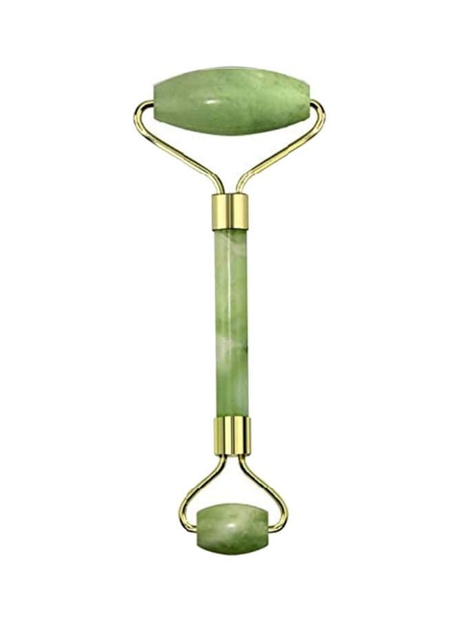 Jade Facial Roller Green/Silver Face Massagers & Rollers