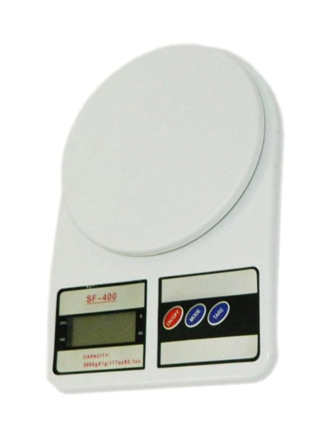 Digital Weighting Scale White Measuring Tools & Scales