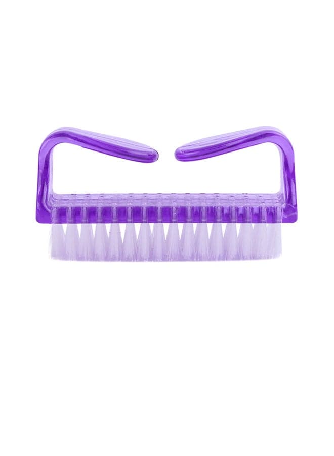Nail Cleaning Horn Brush Tool Purple Makeup Tools & Accessories