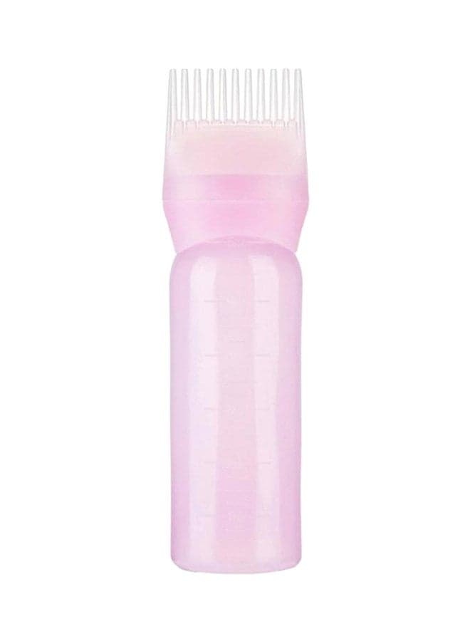 Hair Dye Bottle With Applicator Comb Pink Hair Care Accessories