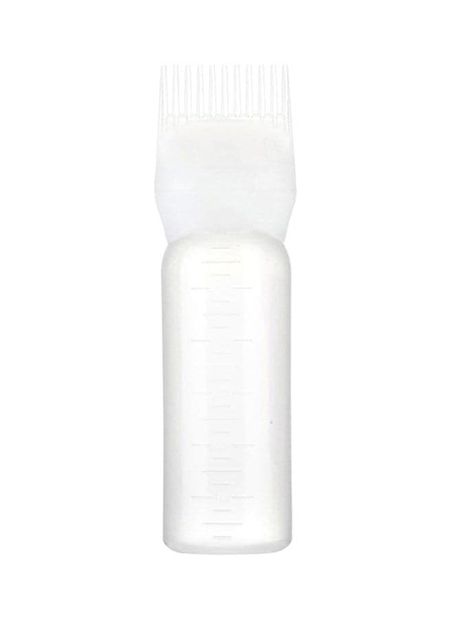 Hair Dye Bottle With Applicator Comb White Hair Care Accessories