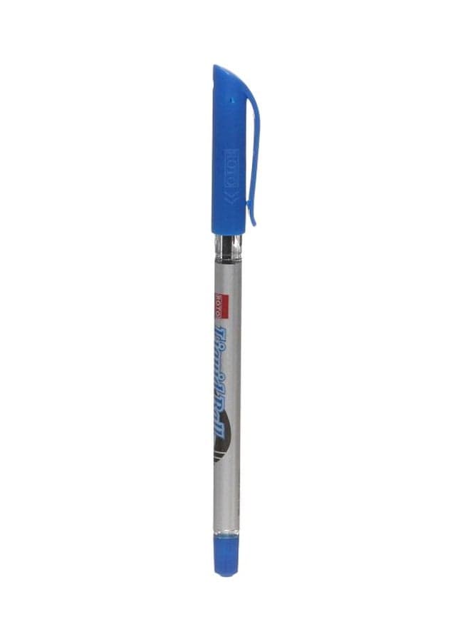 12-Piece Liquid Ballpoint Pen Blue