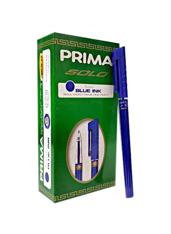 24-Piece Solo Rollerball Pens Blue