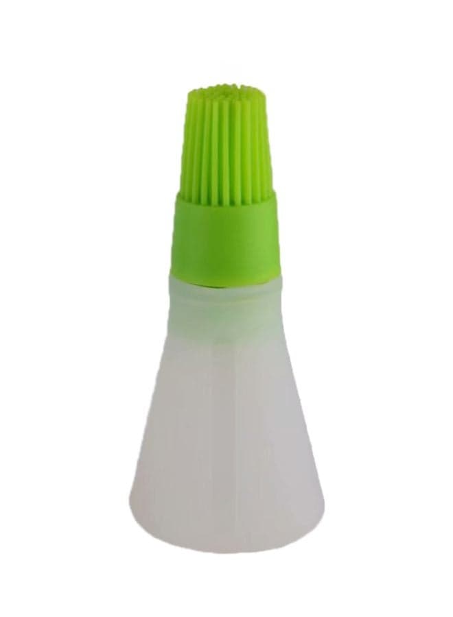 BBQ Oil Brush White/Green 9cm Grilling Brushes