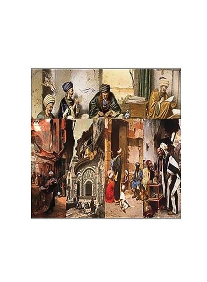 Decorative Wall Poster Red/Yellow/Brown 15x15cm Posters & Prints