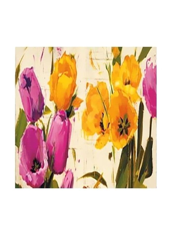 Decorative Wall Painting Multicolour 15x15cm