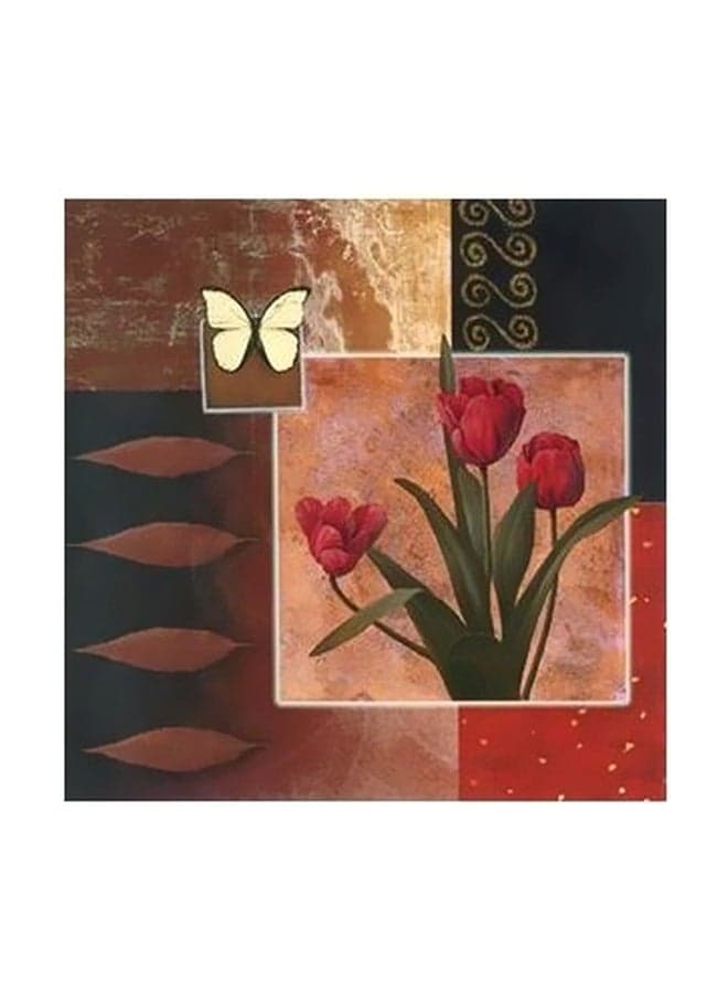 Decorative Wall Painting Multicolour 15x15cm