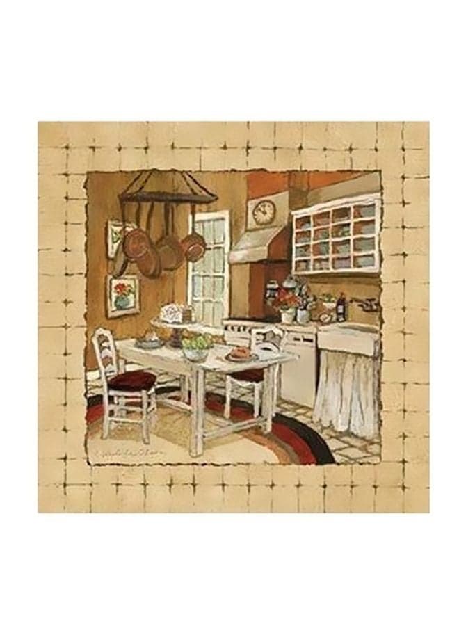 Decorative Wall Poster Multicolour 15x15cm Posters & Prints
