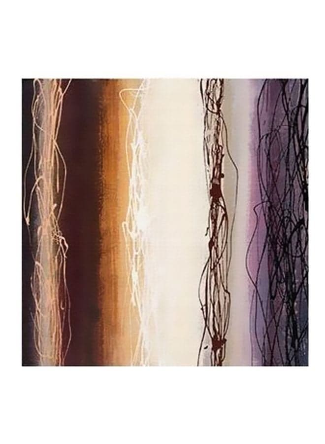 Decorative Wall Poster Beige/Brown/Purple 15×15cm Posters & Prints