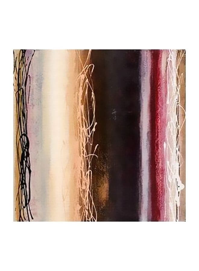 Decorative Wall Poster Beige/Brown/Purple 15x15cm Posters & Prints