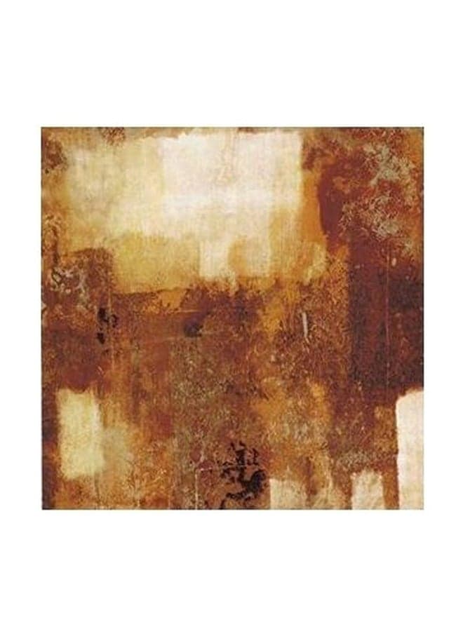 Decorative Wall Poster Brown/Beige 15x15cm Posters & Prints