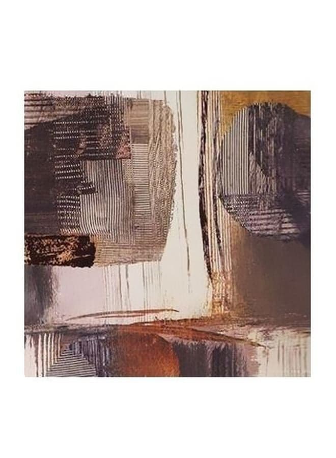 Decorative Wall Poster Brown/Beige/White 15x15cm Posters & Prints