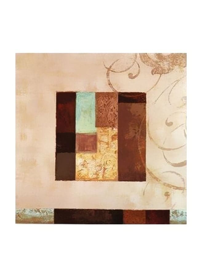 Decorative Wall Art Beige/Brown/Black 15x15cm Posters & Prints