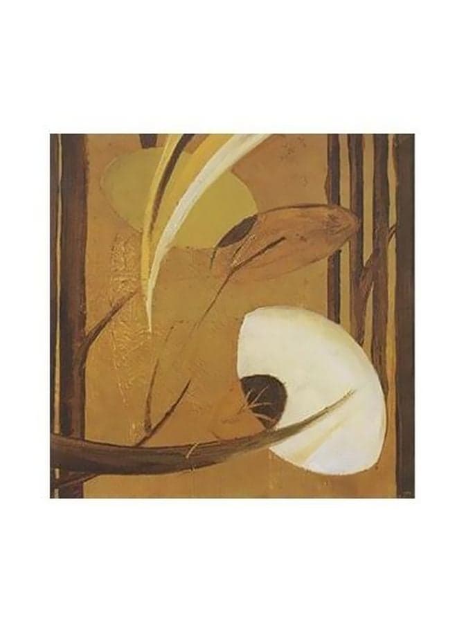Decorative Wall Painting Brown 15x15cm