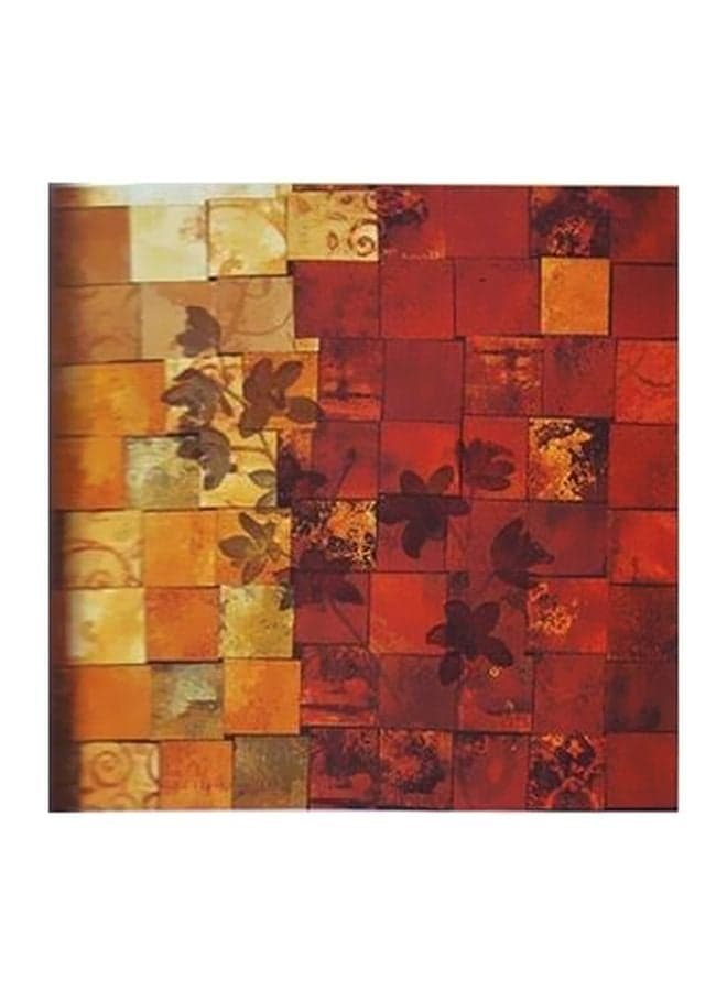 Decorative Wall Poster Brown/Beige/Yellow 15×15cm Posters & Prints