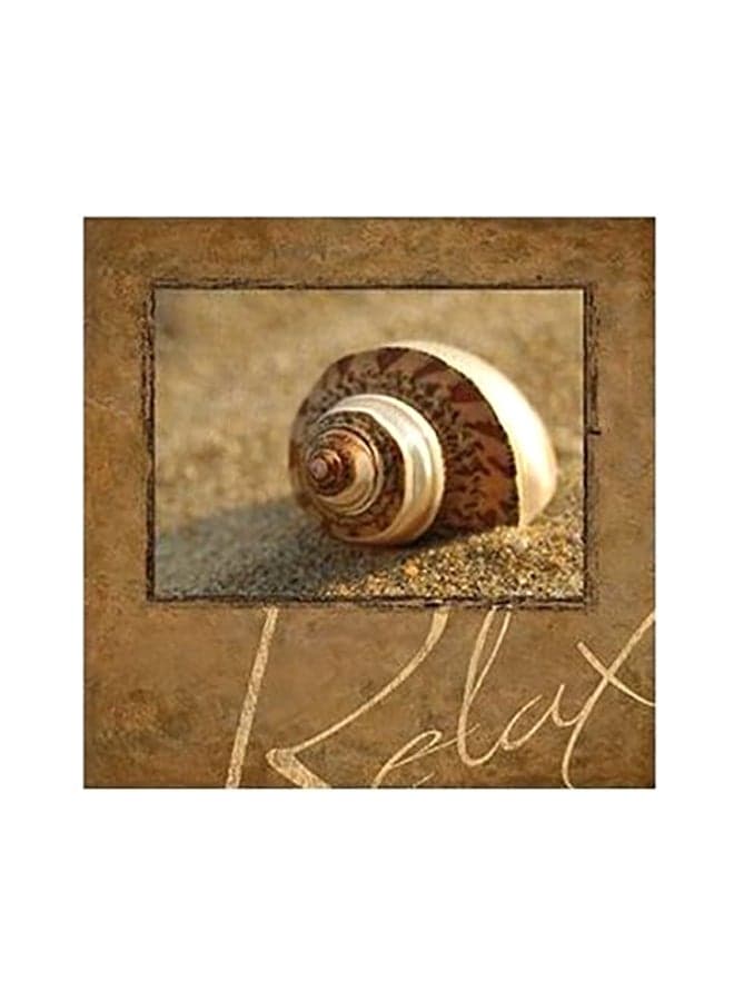Decorative Wall Art Brown/Beige 15x15cm Other Wall Art