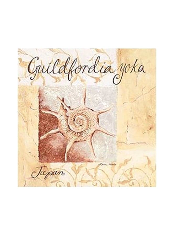 Decorative Wall Painting Beige/Brown/Grey 15x15cm