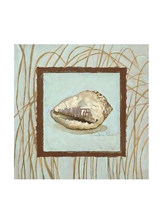 Decorative Wall Poster Beige/Brown 15x15cm Posters & Prints