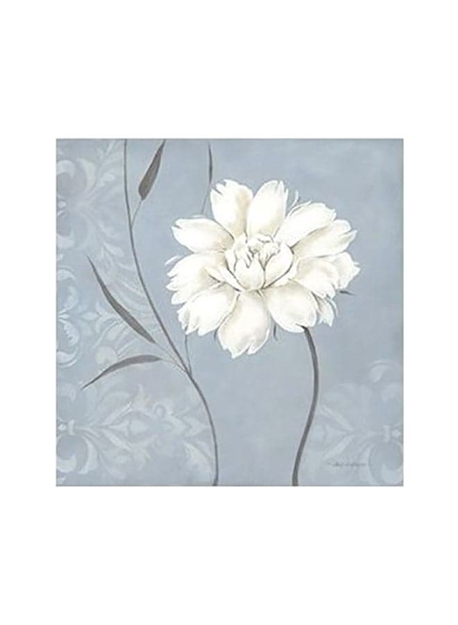 Decorative Wall Poster Grey/White 15x15cm Posters & Prints