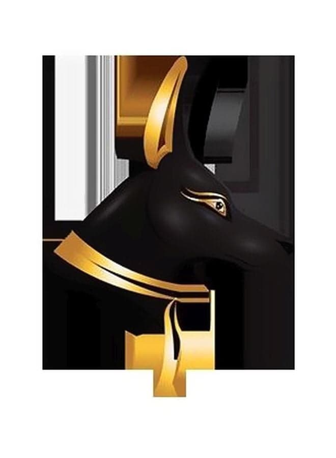 Decorative Wall Poster Black/Gold 15x15cm Posters & Prints