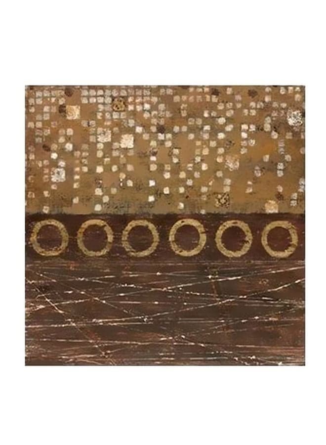 Decorative Wall Poster Brown/Beige 15x15cm Posters & Prints