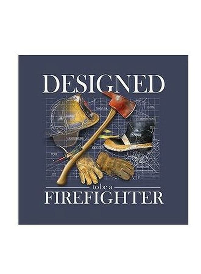 Decorative Wall Poster Blue/White/Yellow 15x15cm Posters & Prints