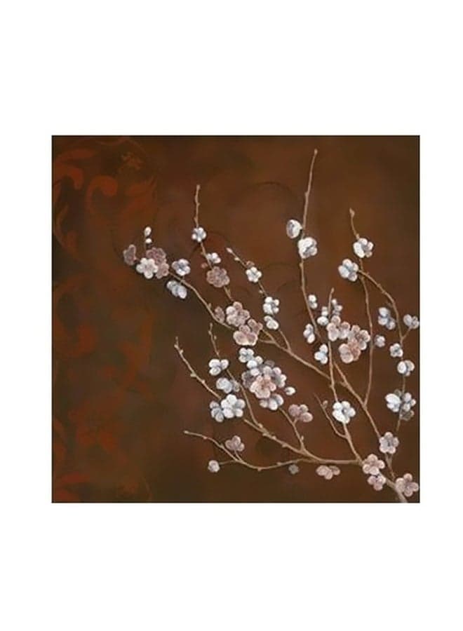 Decorative Wall Poster Brown/White 15x15cm Posters & Prints