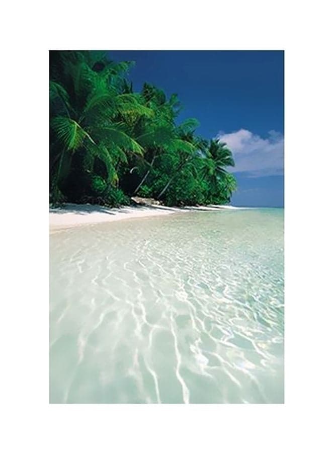 Decorative Wall Poster Grey/Blue/Green 15x20cm Posters & Prints