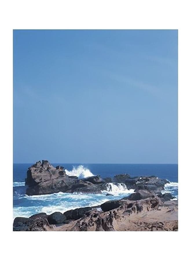 Decorative Wall Poster Blue/Brown/Black 15x20cm Posters & Prints