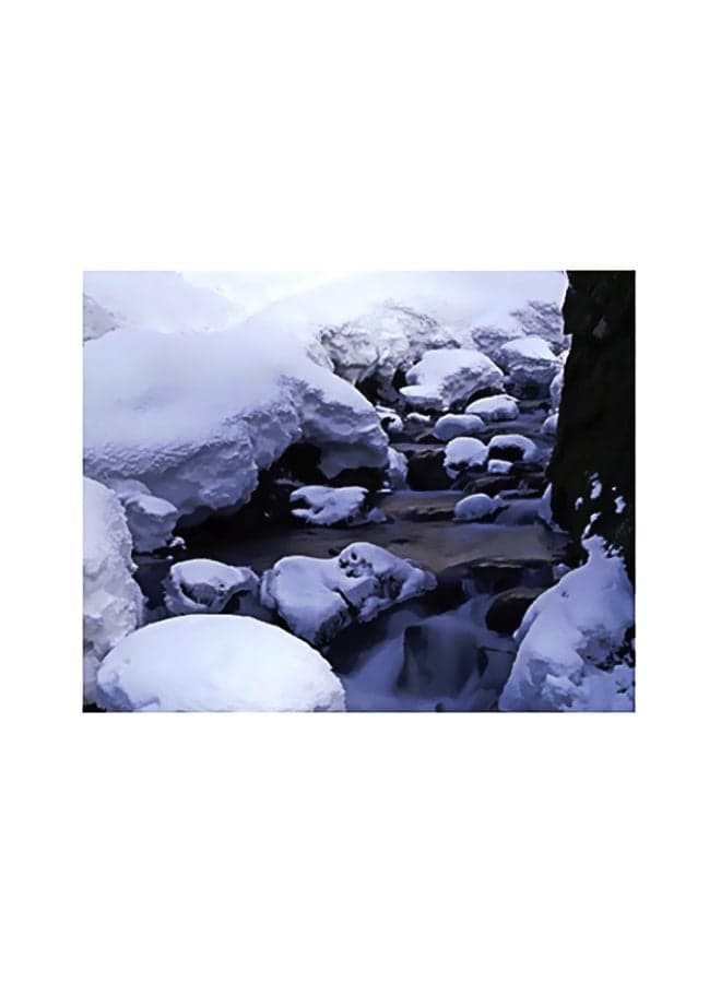 Decorative Wall Poster White/Black 15x20cm Posters & Prints