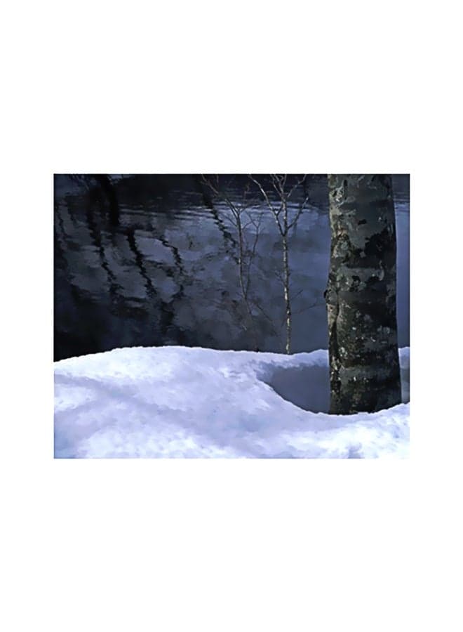 Decorative Wall Poster White/Grey 15x20cm Posters & Prints