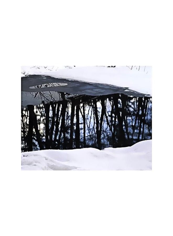 Decorative Wall Painting Black/White 15x20cm