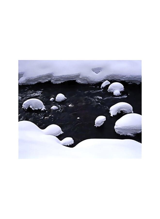 Decorative Wall Painting White/Black 15x20cm