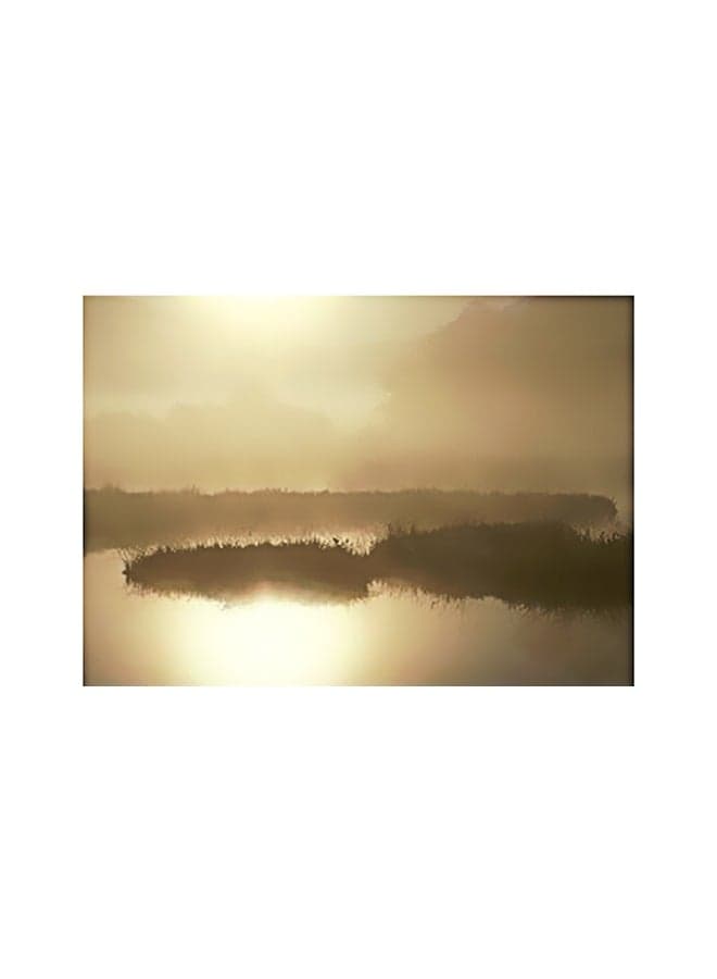 Decorative Wall Poster Yellow/Black 15x20cm Posters & Prints