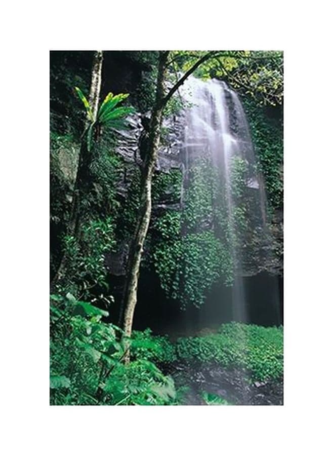 Decorative Wall Poster Green/White/Black 15x20cm Posters & Prints