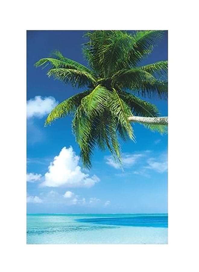 Decorative Wall Poster Blue/White/Green 15x20cm Posters & Prints
