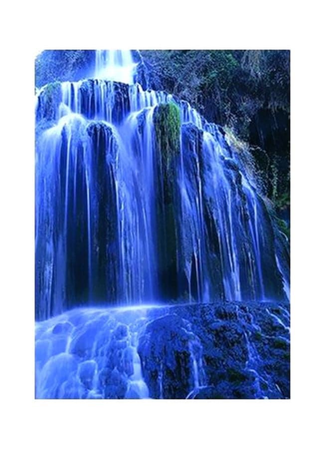 Decorative Wall Poster Blue/White/Green 15x20cm Posters & Prints
