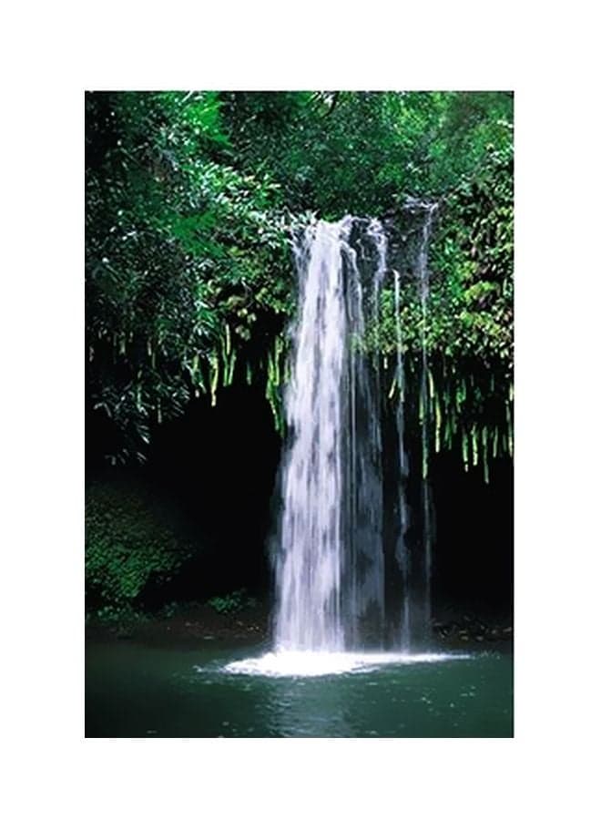 Decorative Wall Poster Green/White/Black 15x20cm Posters & Prints