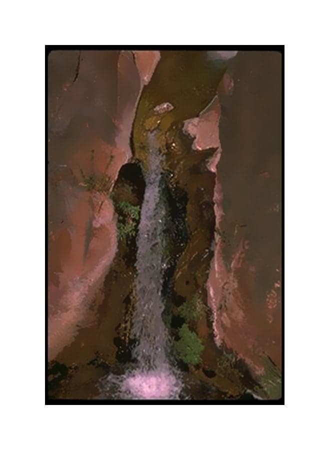 Decorative Wall Poster Brown/Pink/White 15x20cm Posters & Prints