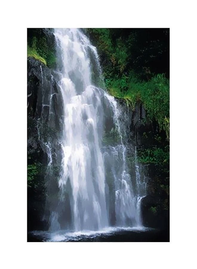 Decorative Wall Poster Green/White/Black 15x20cm Posters & Prints