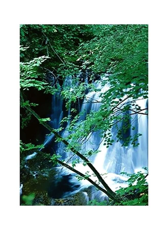 Decorative Wall Poster Green/White/Black 15x20cm Posters & Prints
