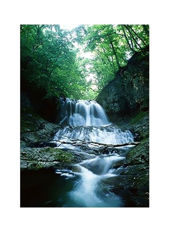 Decorative Wall Poster Green/White/Black 15x20cm Posters & Prints