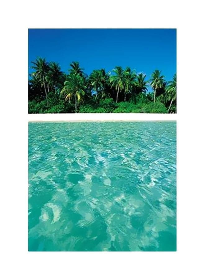 Decorative Wall Poster Blue/Green/White 15x20cm Posters & Prints