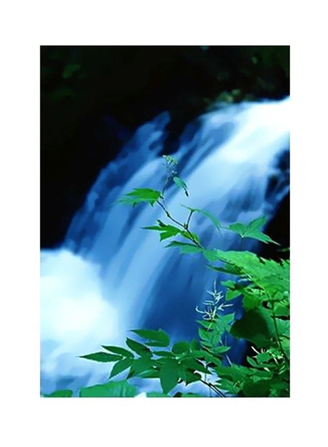 Decorative Wall Poster Black/Blue/Green 15x20cm Posters & Prints