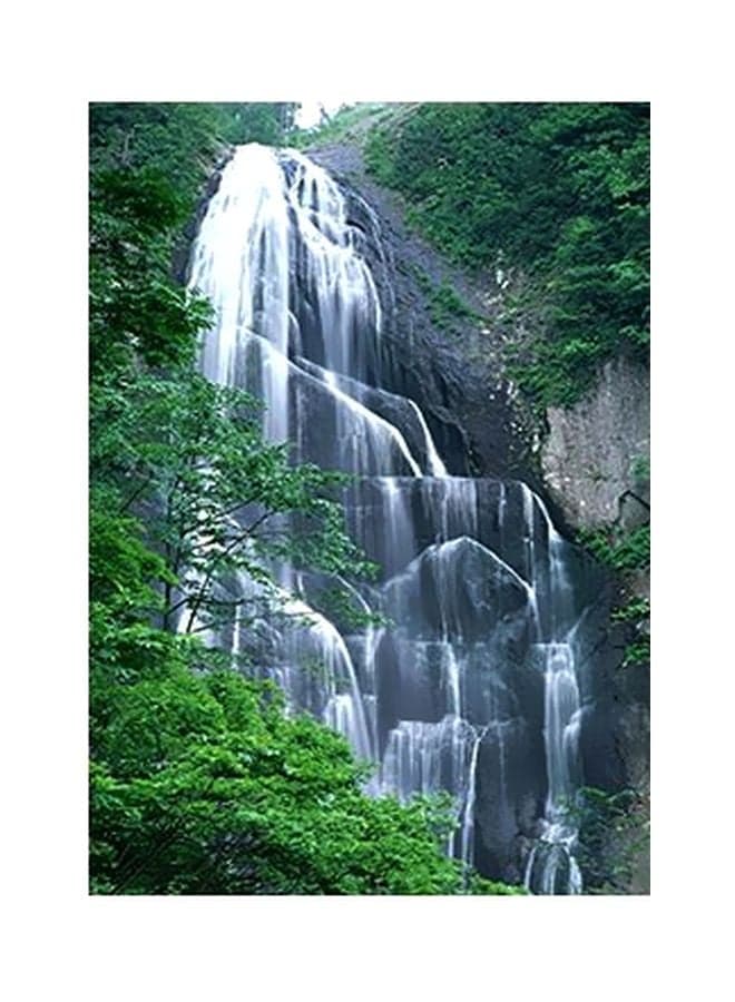 Decorative Wall Poster Green/White/Grey 15x20cm Posters & Prints