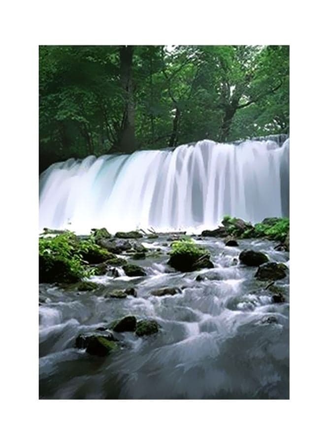 Decorative Wall Poster Green/White/Black 15x20cm Posters & Prints