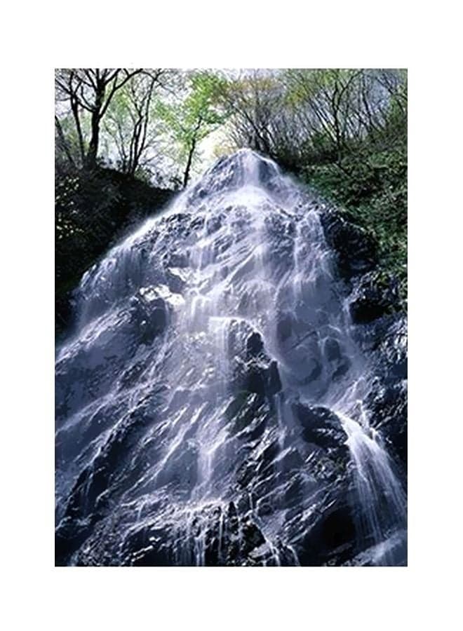 Decorative Wall Poster White/Grey/Green 15x20cm Posters & Prints